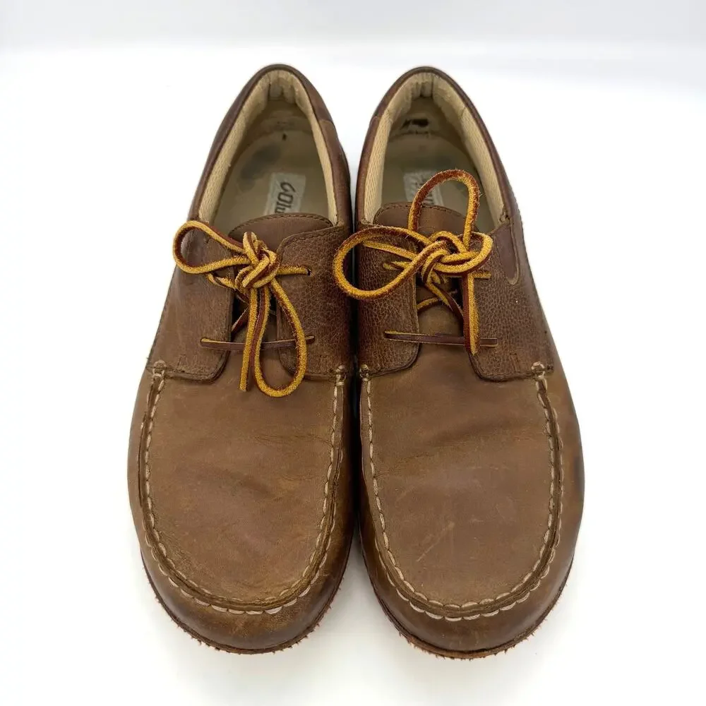 Olukai Mano Men's Brown Nubuck Leather Loafers Size 9.5